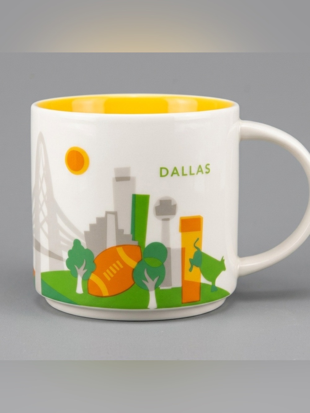 Starbucks 'You Are Here' Dallas Mug 14 oz NWOT